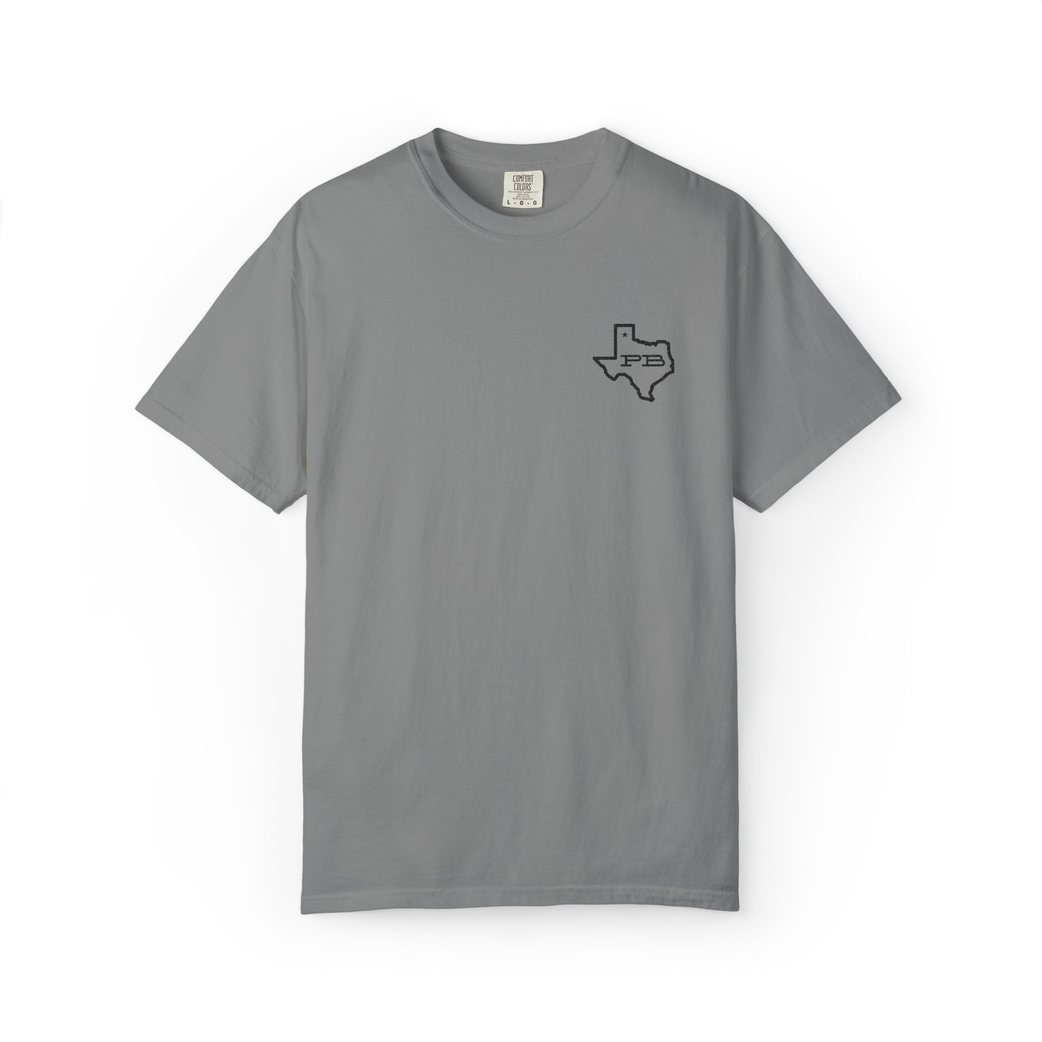 PB Texas Outline Pocket T-Shirt – Home State Pride Tee