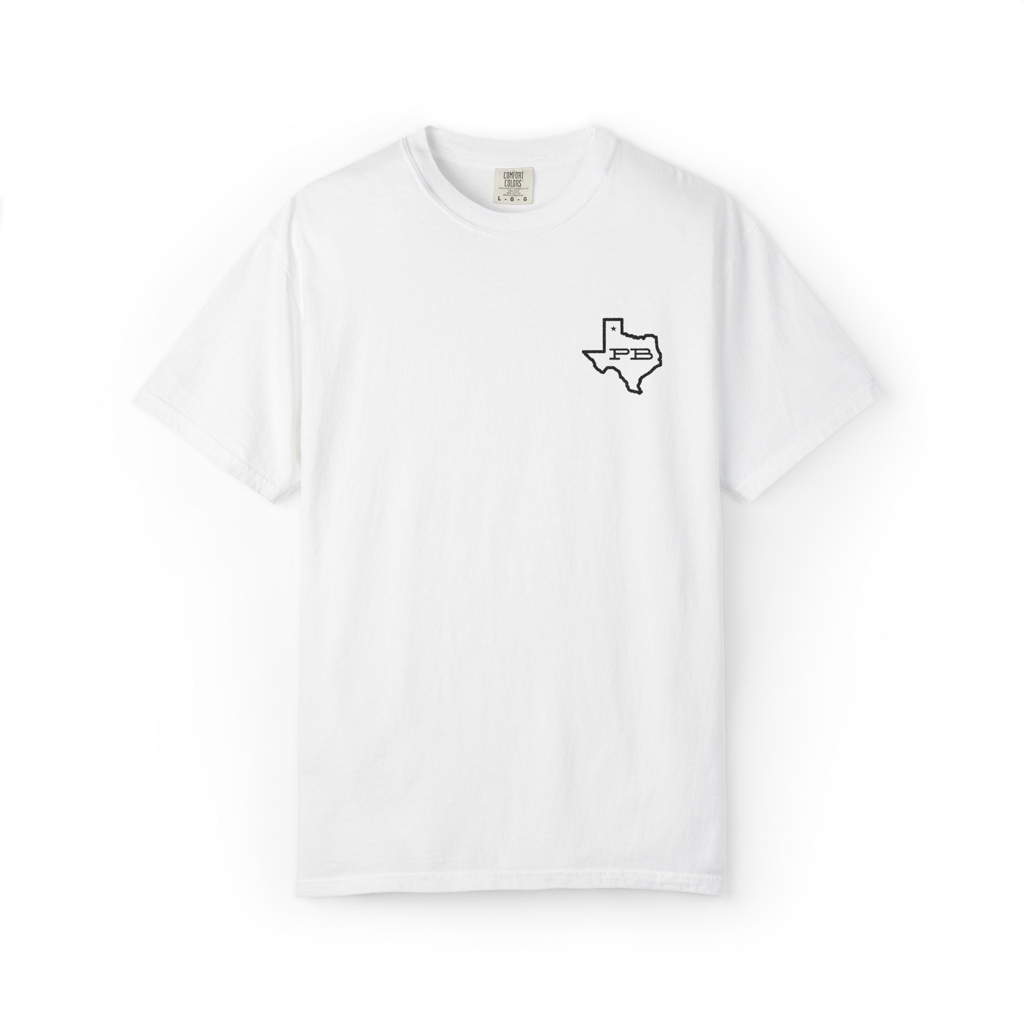 PB Texas Outline Pocket T-Shirt – Home State Pride Tee