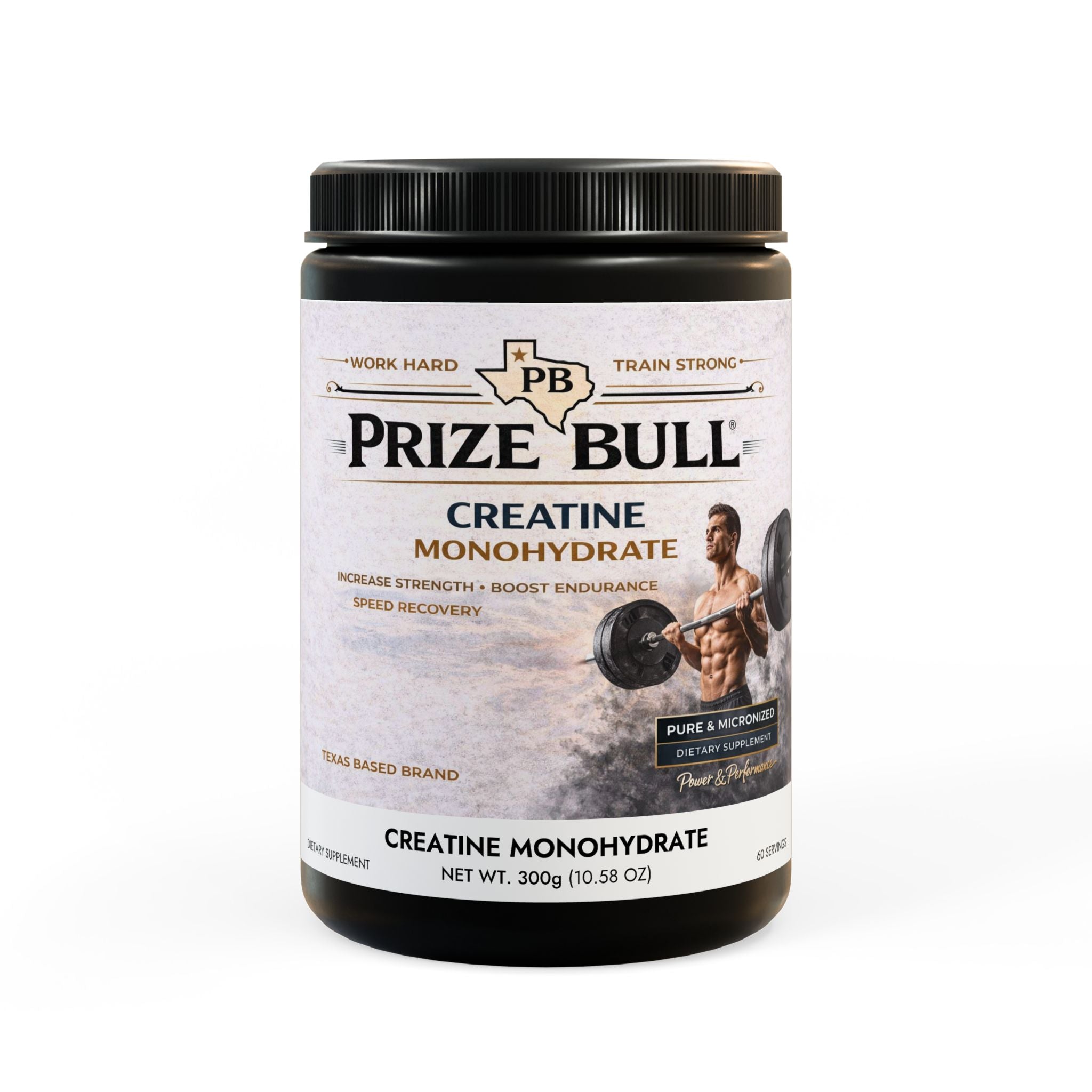 Creatine Monohydrate Supplement (300g, 10.58oz)