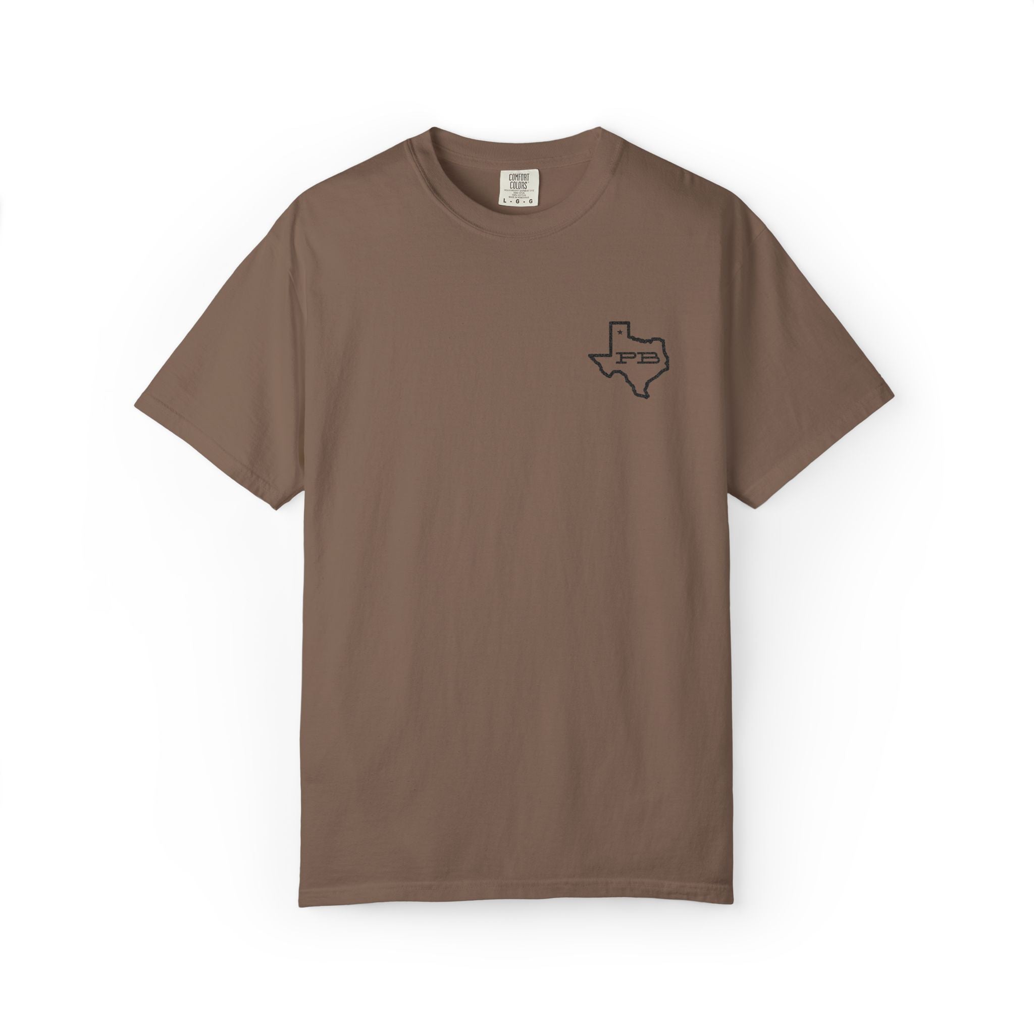 PB Texas Outline Pocket T-Shirt – Home State Pride Tee