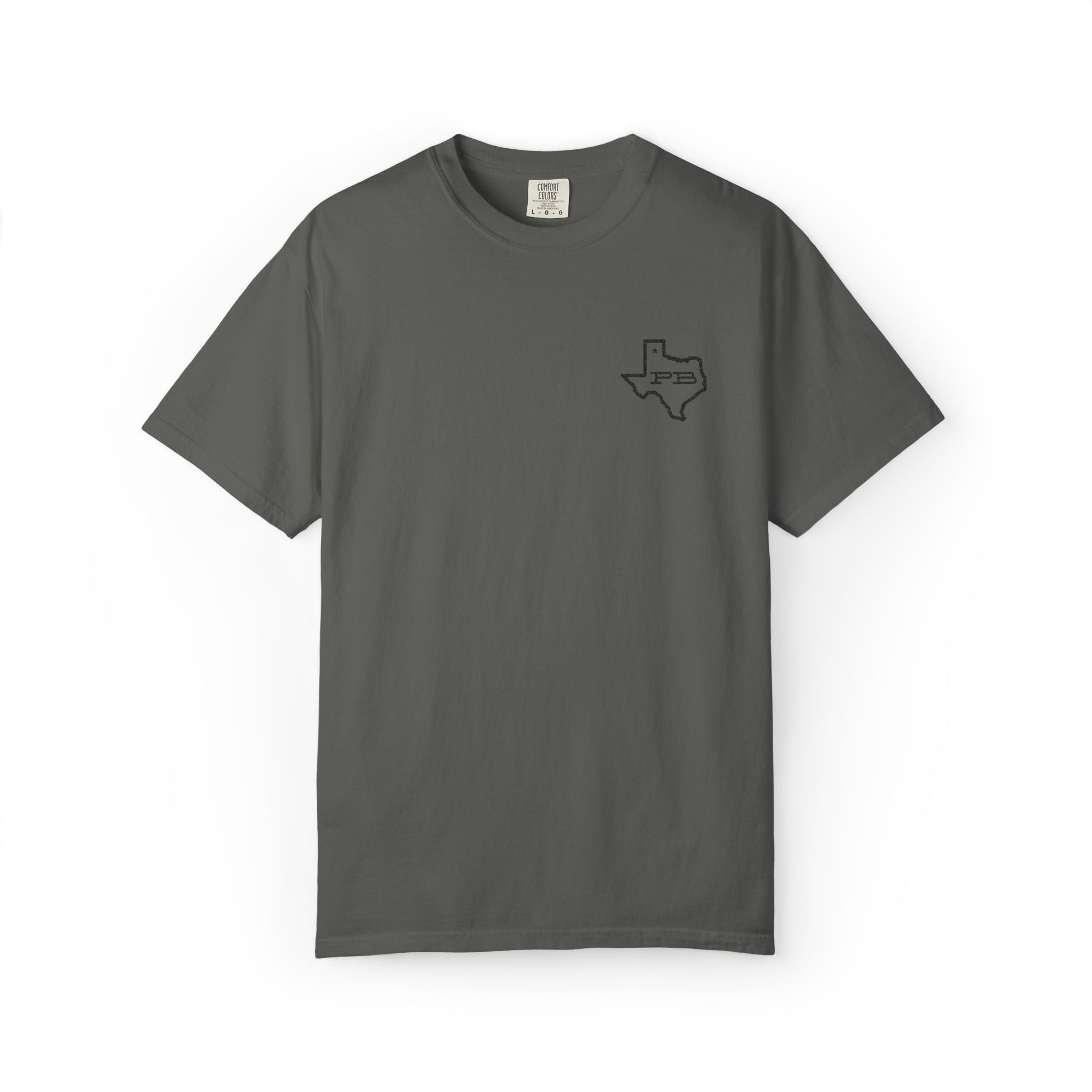 PB Texas Outline Pocket T-Shirt – Home State Pride Tee