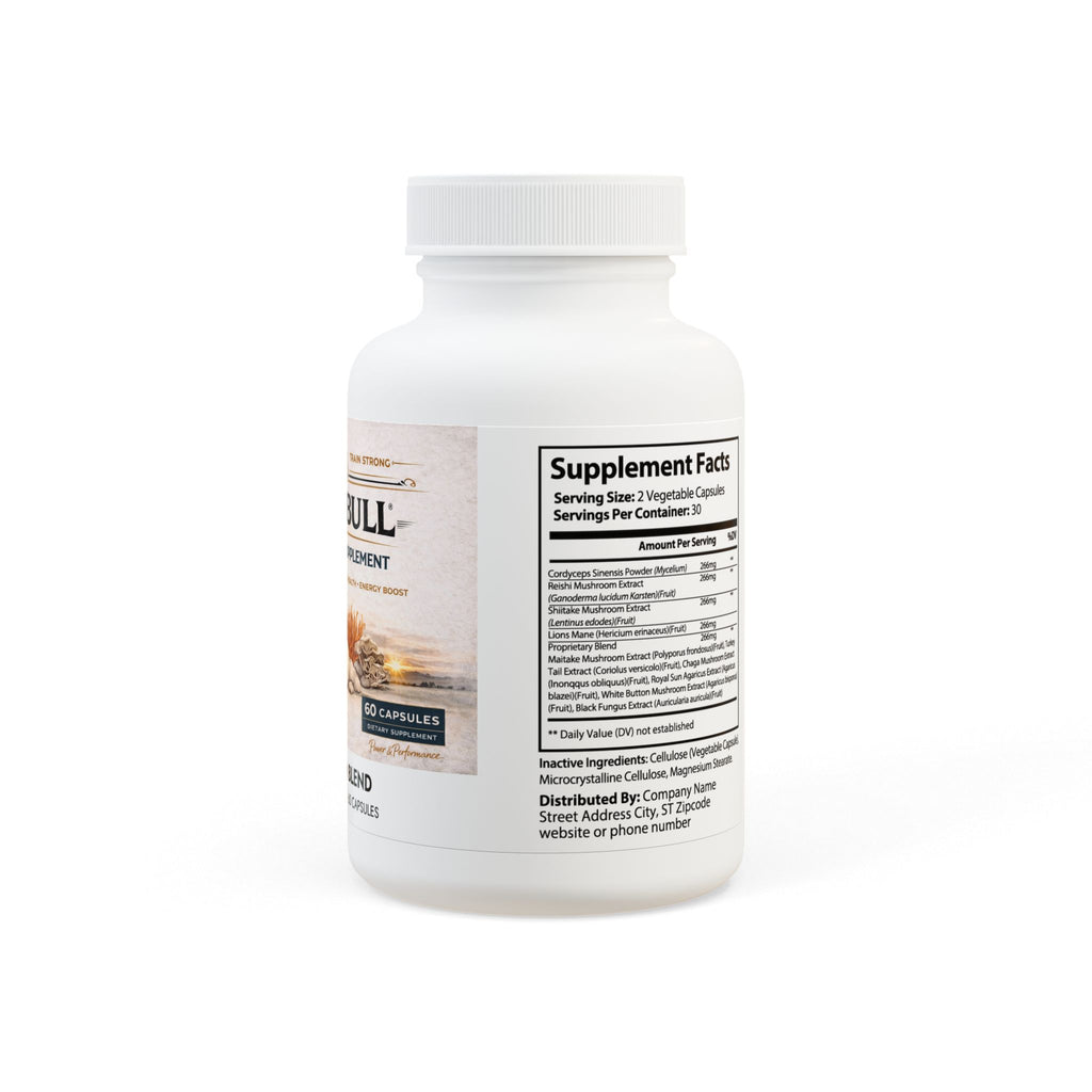 Prizebull Mushroom Blend Supplement